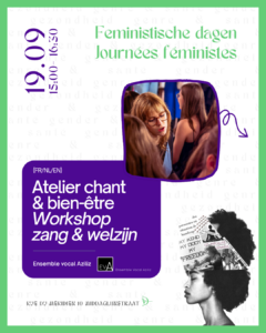 Atelier chant & bien-être / Workshop zang & welzijn (Ensemble Vocal Aziliz) [FR/NL/EN] - Amazone asbl
