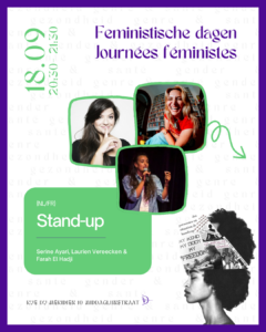Stand-up: Serine Ayari, Laurien Vereecken & Farah El Hadji [NL/FR] - Amazone asbl