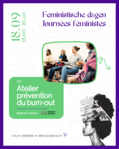 Atelier prévention du burn-out (Madame Papillon) [FR] - Amazone asbl