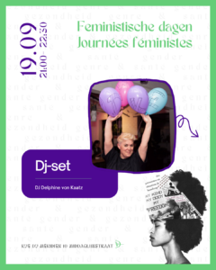DJ-set : DJ Delphine von Kaatz - Amazone asbl